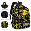 (Pink) Pikachu Backpack Lunch Bag Pencil Case Set Kids Student Pokemon Bag