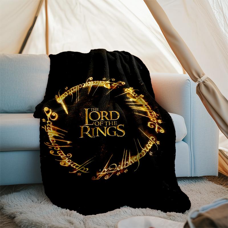 The Hobbit printed throw blanket—soft,warm;versatile blanket for all seasons—perfect as &air-conditioning throw,nap blanket