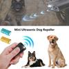 Mini Dog Repeller Portable Ultrasonic LED Light Handheld AntiBark Device Rechargeable Pet Training Tool For All Dog Pet Supplies
