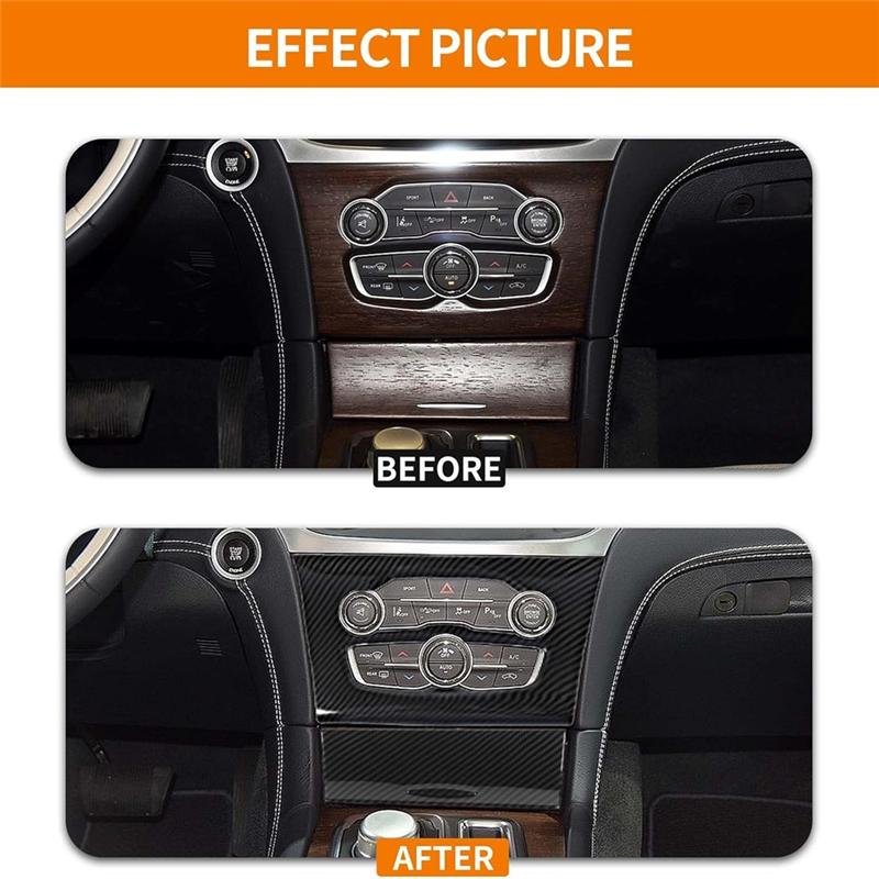 Central Control Storage Box Panel For Chrysler 300 300C 2015- Car Interior Accessories