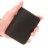 Fashion Pu Leather Men Wallet Mini Coin Purse Driver'S License Card Holder