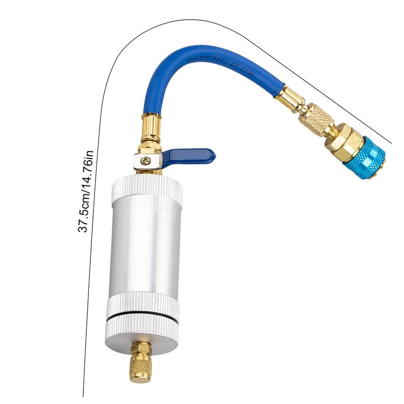 Комплект для заправки холодильника Комплект для заправки хладагента в кондиционере Дозирующий клапан Комплект шлангов для заправки кондиционера Инструмент для заправки хладагентом