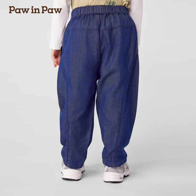 Джинсовые длинные штаны PawinPaw для мальчиков с мультяшным медведем
