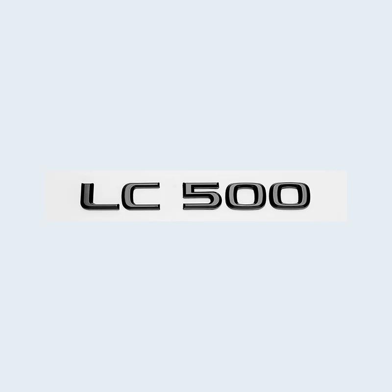 For Lexus Glossy Black CT200h LC500 LC500h HYBRID 3D Metal Emblem Car Trunk Logo Badge Sticker Accessories CT LC Series