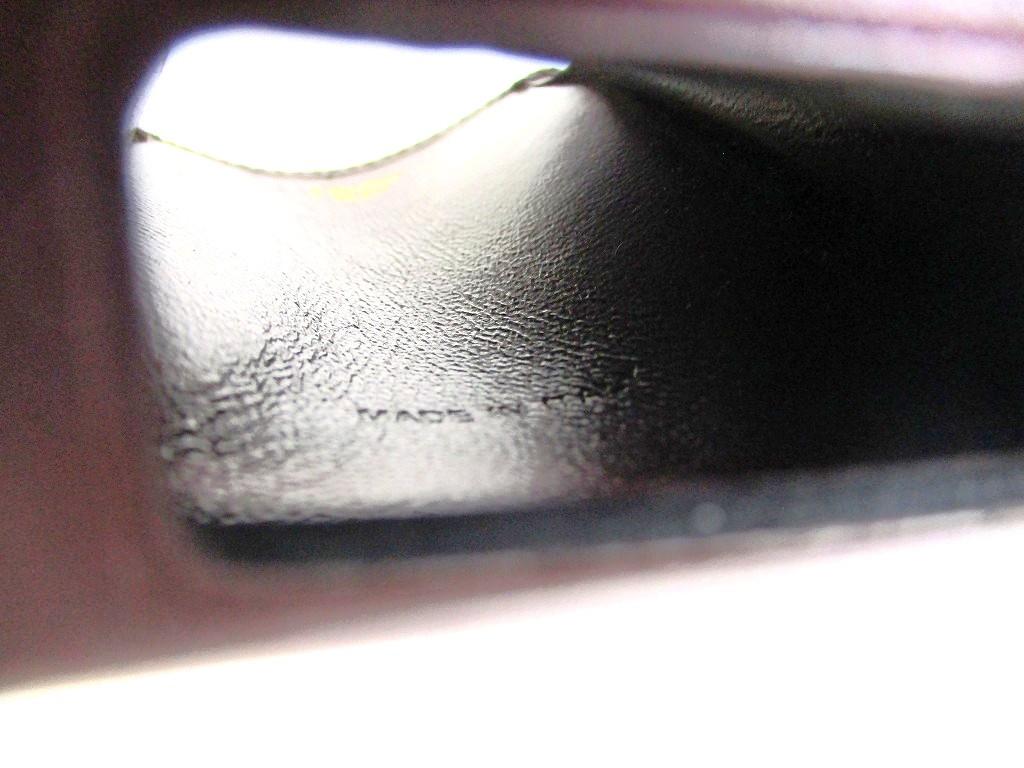 Authentic Cartier Must De Cartier Bordeaux Leather Cigarette Case #b326 Open box