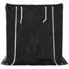 Firewood Rack with Rain Cover 101 x 61 x 110.5 cm Galvanized Steel