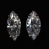 Synthetic White Moissanite Earring 13 ct Marquise Gems Pair Gemstone Jewelry Gift