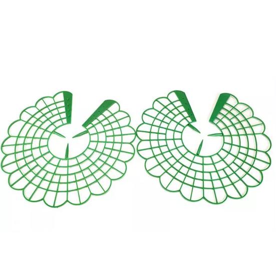 Клубничная колыбель Многоразовая поддержка для клубники Решетка Вставка для кашпо Держатель для клубники Предотвращает гниение от земли Подарок для садоводов-любителей