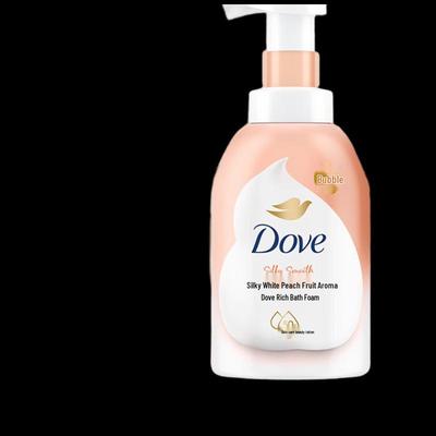 Dove Белый Персик Фруктовый Пенный Гель для Душа