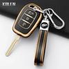 Модный чехол-брелок из ТПУ для ключа автомобиля Renault Kwid Traffic Symbol Sandero Logan Lodgy Dokker Dacia Duster 2 3 Кнопки Защитный брелок