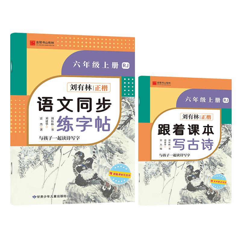 Начальная школа Лю Юлинь Книга для практики китайского письма твердой ручкой