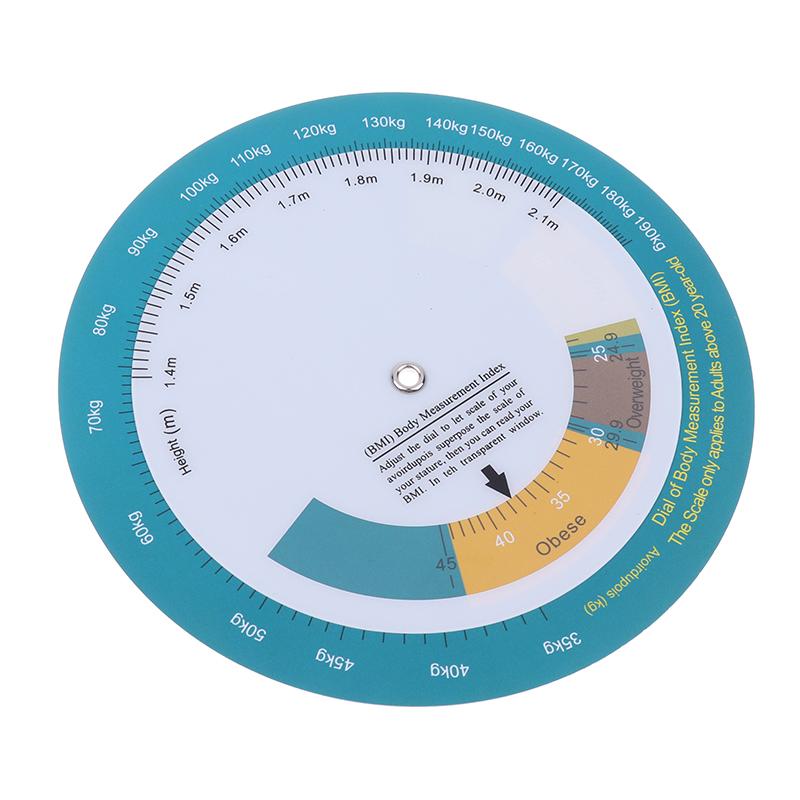 Big Size Bmi Wheel, Bmi Caculator, Bmi Ruler Healthy Ruler,Medical Goniometer,Pvc Ruler