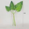 3PCS Acesorries Artificial Palm Leaves Green Fake Plant Vivid Simulation Leaf  Floral Arrangement