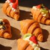 Convenient Fake Soda Bread PU Artificial Bread Simulation Croissant Bread  Table Decor