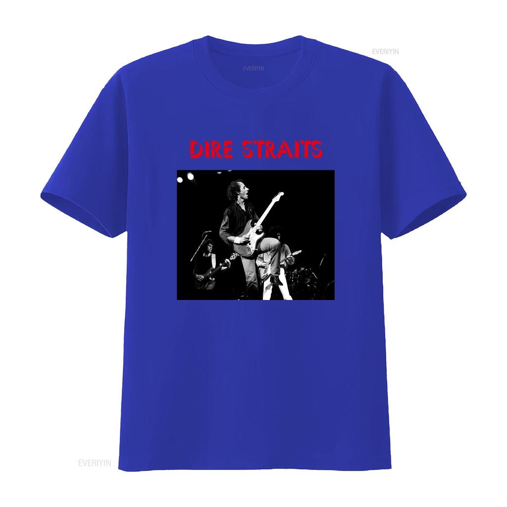 Dire Straits Футболка с принтом живой рок-группы Дэвид Марк Нопфлер Джон Илсли Пик Уизерс Дизайн участников винтажная стирка стритвир