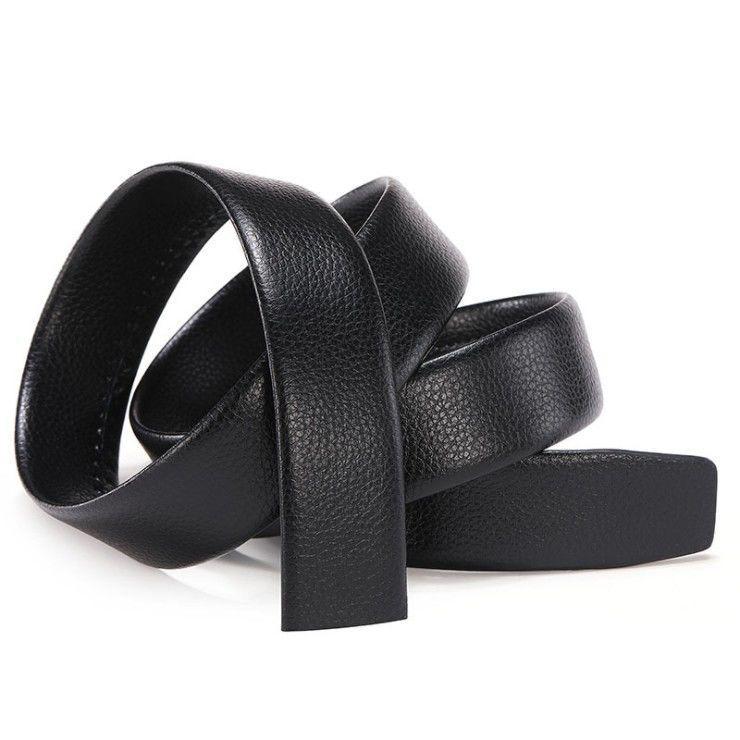 Мужской ремень из искусственной кожи с автоматической пряжкой