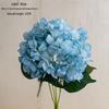 5-Head European Hydrangea Branch, Fake Rose Wedding Bouquet & Home Decoration Flower Wall