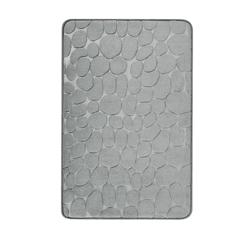 Коврик для ванной комнаты 50*80 см, нескользящие ковры, тисненый булыжник, коврик для ванной, коврик для раковины, коврик для ванной, коврик для двери в душевую кабину