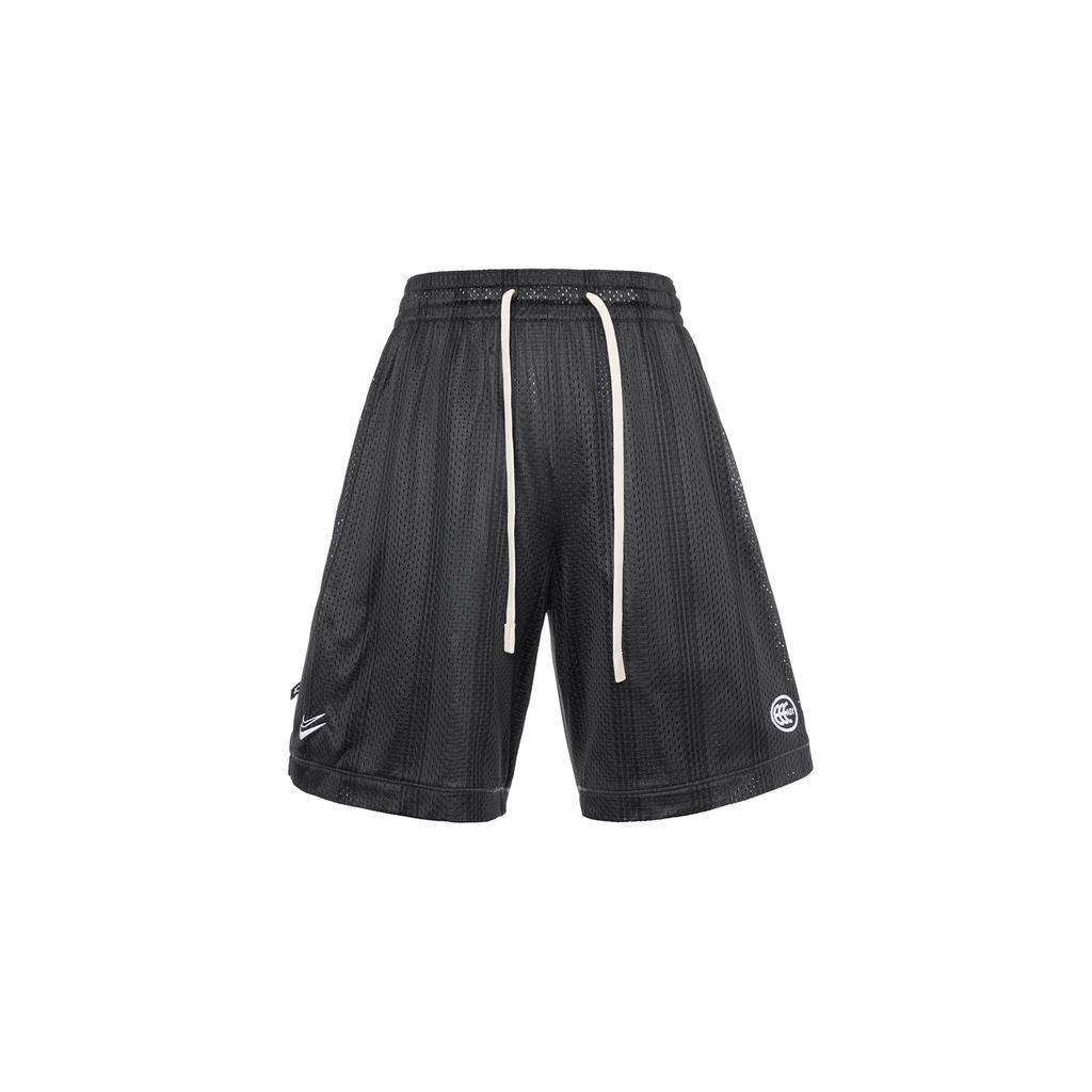 Nike Kevin Durant Solid Logo Drawstring Shorts Men Bottoms Black DX0226-070