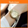 Элегантные новые женские аналоговые наручные часы из нержавеющей стали с кристаллами кварца, 2019 год, с вневременной привлекательностью