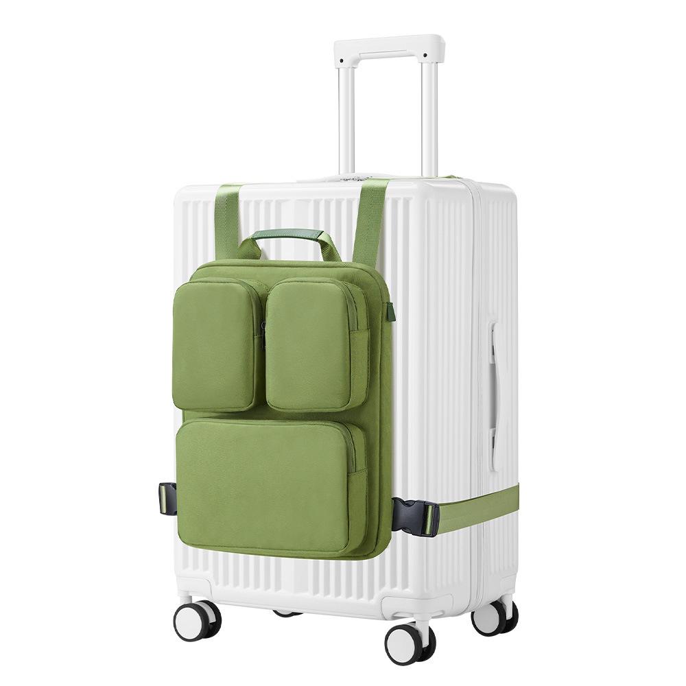 Легкий расширяемый рюкзак с жилетом-чемоданом