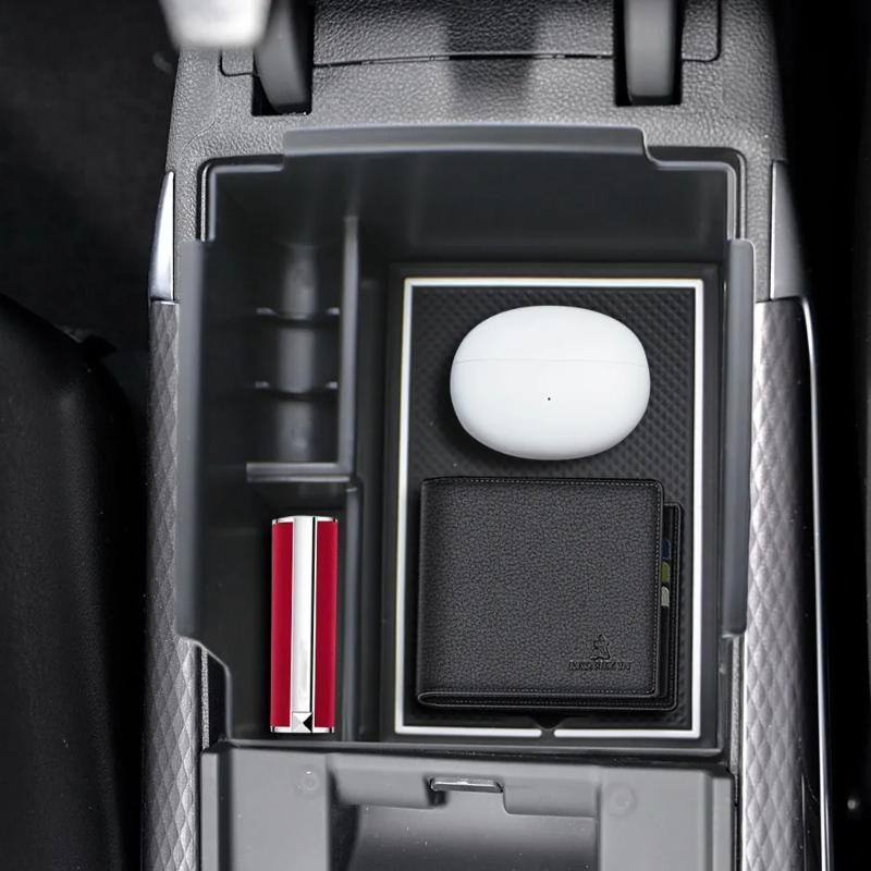 Center Console Organizer Tray Interior Accessories Armrest Storage Box for Renault Koleos Samsung QM6 2016 2017 2018 2019 2020