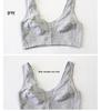 Plus Size Cotton Front-Button Bra for Middle-Aged & Elderly