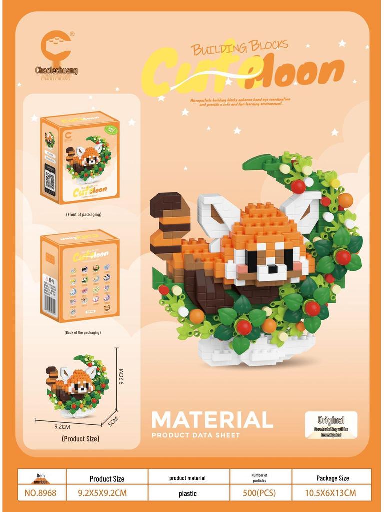 Совместимый с Lego Микро Мультяшная Фигурка Строительный Блок - Развивающая Игрушка для Детей