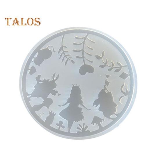 Форма для коврика для чашки, антипригарная декоративная форма, 9 стилей, полезная форма для коврика для чашки в форме рождественской елки на Рождество