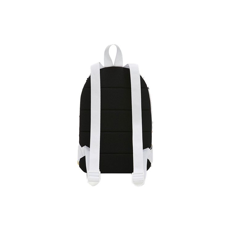 Jordan Fashion Casual Sports All Over Logo Polyester Backpack Small Unisex Backpack White DQ8199-100