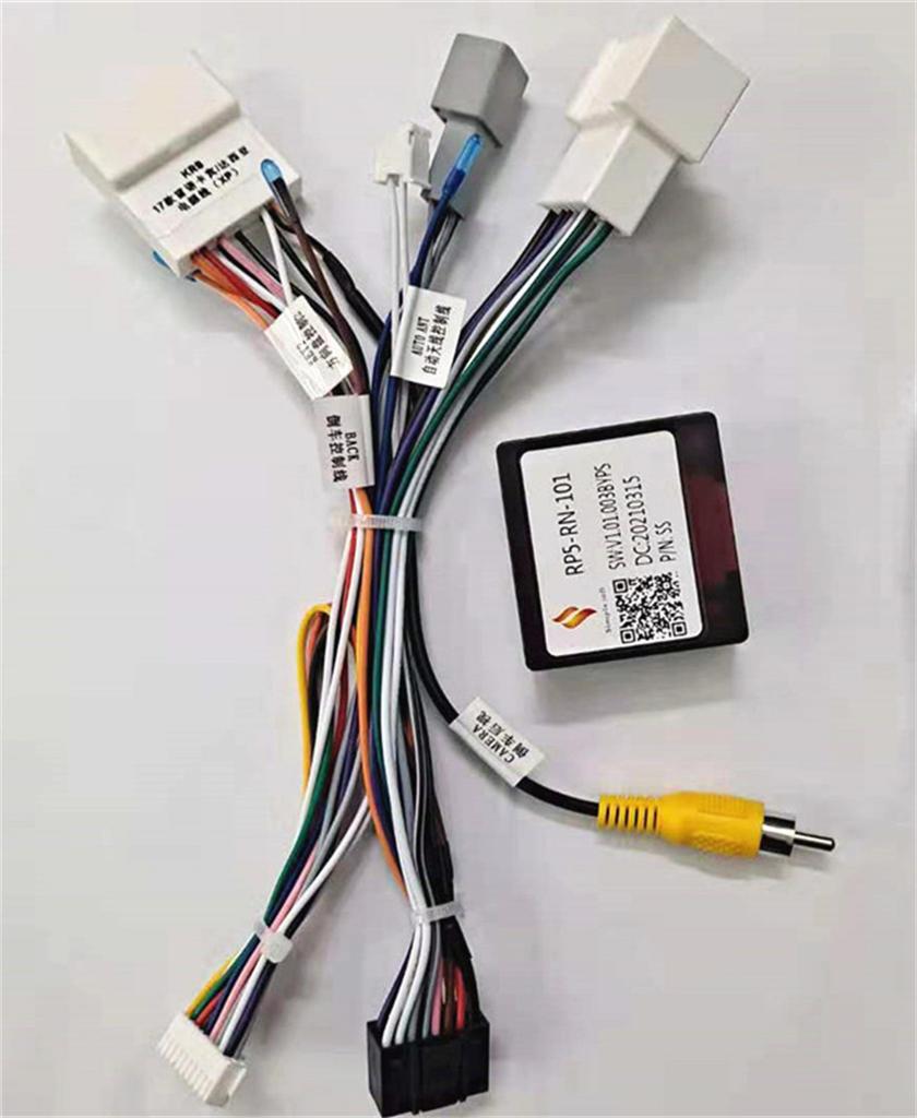 Car Audio Android 16PIN Power Cable Adapter With Canbus Box For Renault Captur Dacia Power Wiring Harness