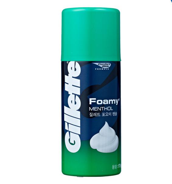 Gillette Foamy 3-pack 175g (Lemon Lime/Menthol/Sensitive)