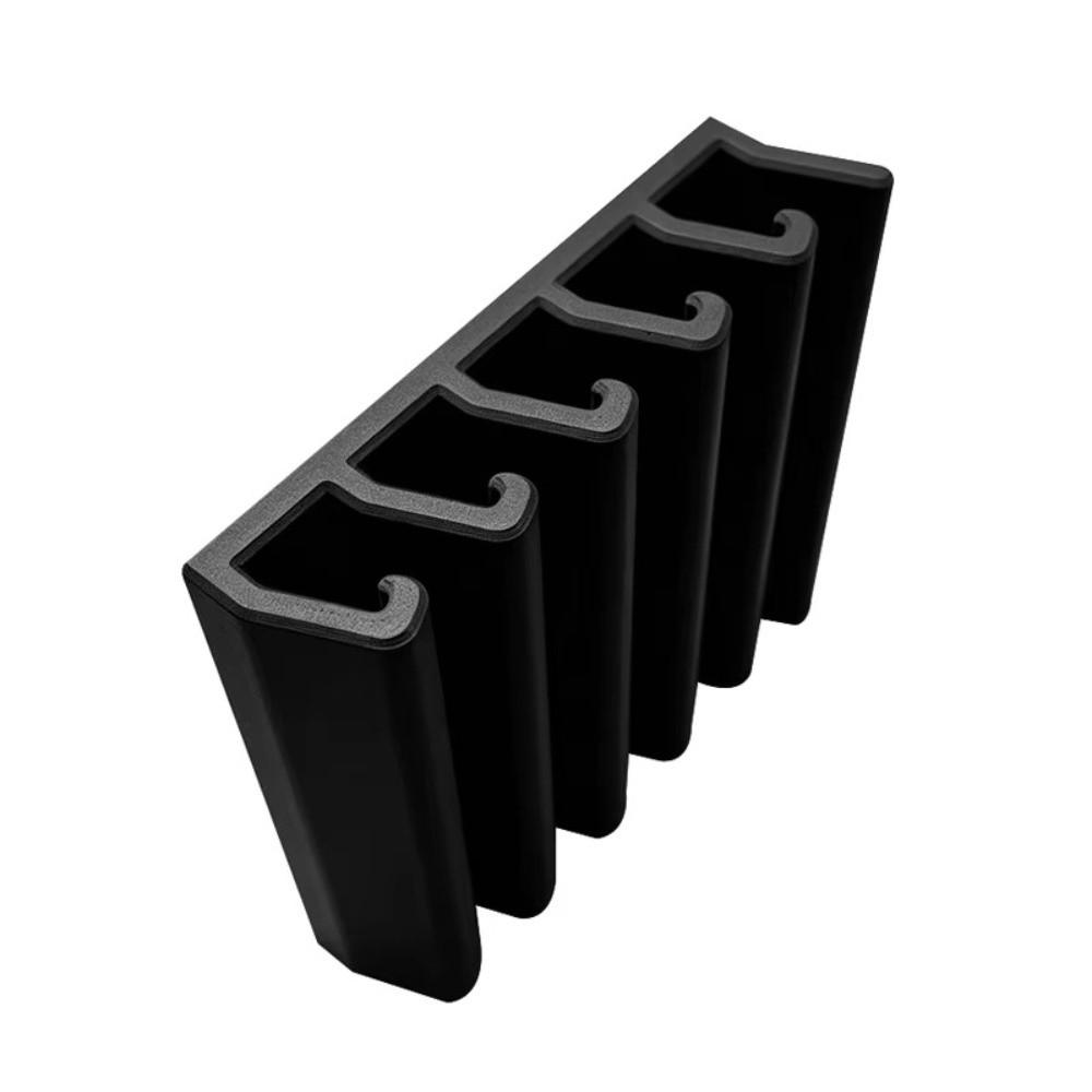 Ventilated Structure Kitchen Lid Holder Adhesive Wall Mounted Lid Storage Rack Pantry Shelves
