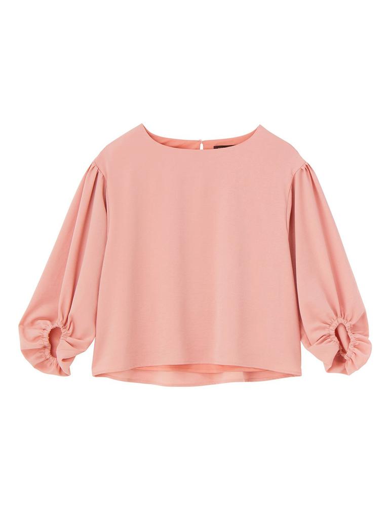 ANGELIEBE Для беременных и кормящих матерей Блузка с рукавами-фонариками и сборками для кормления до и после родов от S до M Бледно-розовый 22555 22555301 Рот, Сборки, Рукава, Блузка,