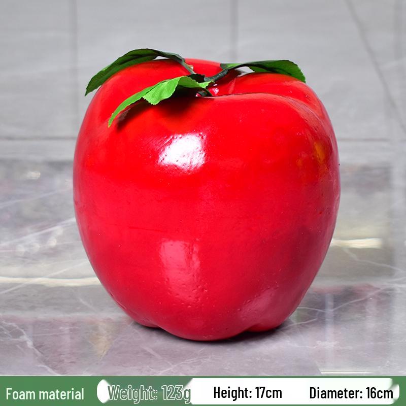 Искусственное яблоко Red Delicious для украшений
