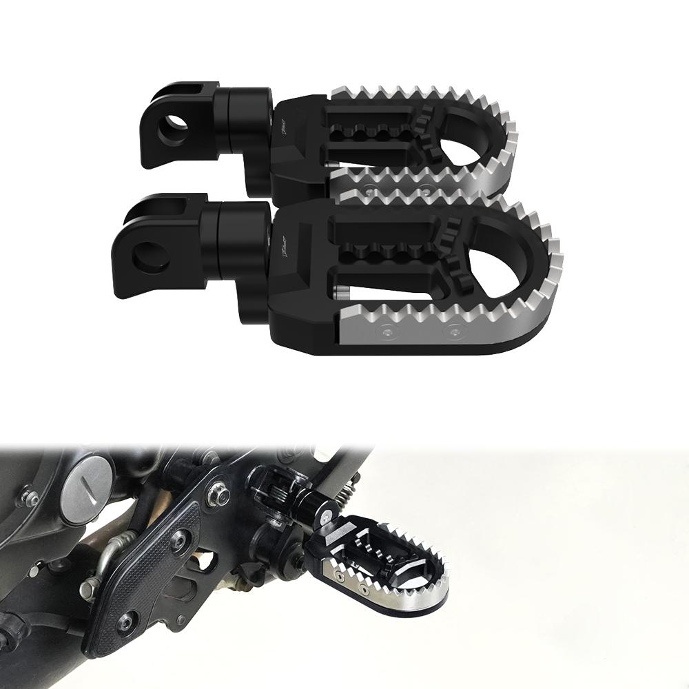 Foot Pegs Motorcycle Adjustable Footrest Footpegs Pedals For Yamaha YZ250F 2017 2018 2019 2020 YZ450F 2016 2017 2018 2019 2020