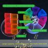 7 Day Pill Box 4 Times A Day 28 Compartments Pill Organiser Weekly Medicine Storage Box for Medication Remedies Tablets Vitamins