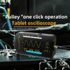 2,8-дюймовый ручной осциллограф TFT ЧЕРНЫЙ Одноканальное измерительное устройство Осциллограф 200 Мвыб/с Частота дискретизации