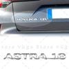 3D Chrome Metal 1.8-16V Letters Rear Trunk Fender Emblem Sticker For Vauxhall Astra 1.6 Opel Zafira Optima Corsa Accessories