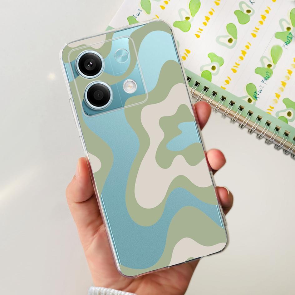 For Xiaomi Redmi Note 13 Pro 4G Case Fashion Leopard TPU Silicone Soft Fundas For Xiaomi Redmi Note 13 Coque on Note13 4G Bumper
