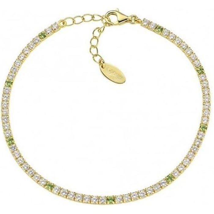Bracelet - AMEN - BT7GOLB16 - Argent 925 - Zircon - Unisexe