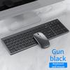 Keyboard Mouse Combo Wireless Bluetooth Keyboard Three-mode Silent Full-size Wireless For Notebook Laptop Desktop Pc Tablet