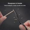 Stainless Steel Nose Hair Cut Black Eyebrow Trimming Nose Ear Hair Remover Trimmer  Beauty Tool