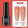 PHOENIXY 5ML Long-lasting Gel Nail Polish Top Base Coat Needed UV LED Soak-off Gel Nail Varnishes