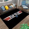 Ковер с логотипом Top Gun, подходящий в качестве нескользящего коврика для гостиной или дивана в спальне
