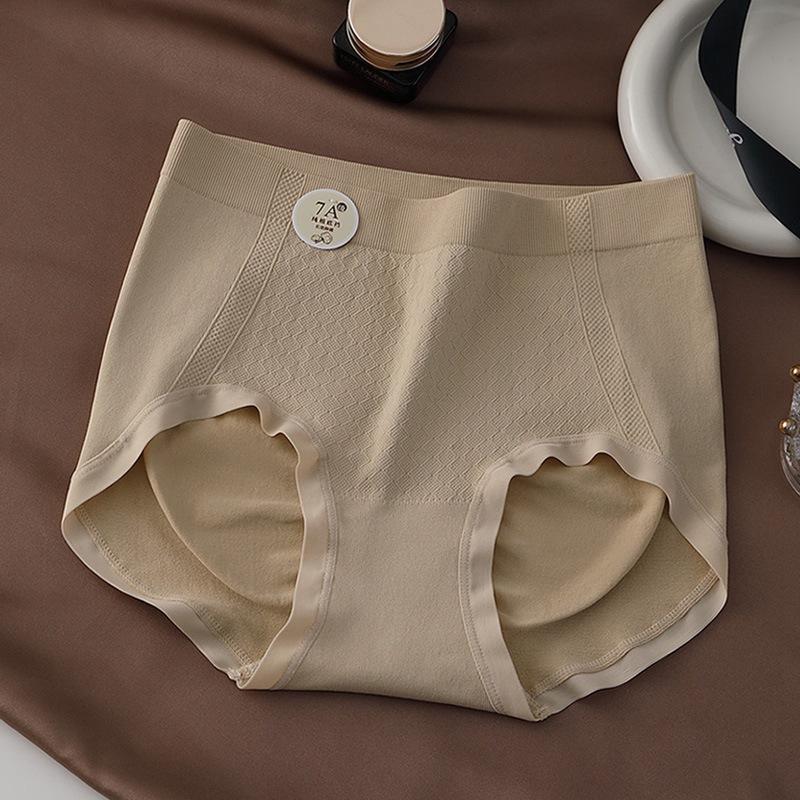 Женские трусы-слипы большого размера Lady Spring 7A с антибактериальной ластовицей, с поддержкой живота и бедер, дышащие, без швов на талии