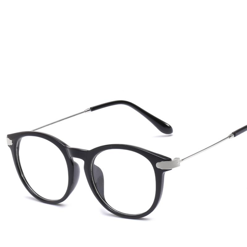 Круглые Готовые Очки для Миопии Женские Мужские Металлические Дужки Близорукие Очки Студенческие Очки с Диоптриями Минус -1.0 -1.5 -2.5 До -6