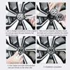 VW New VW 4pcs Hub Led Lights Cap Car Floating Illumination Wheel Center Covers Caps For Volkswagen golf4/6/7 toutan passat ti