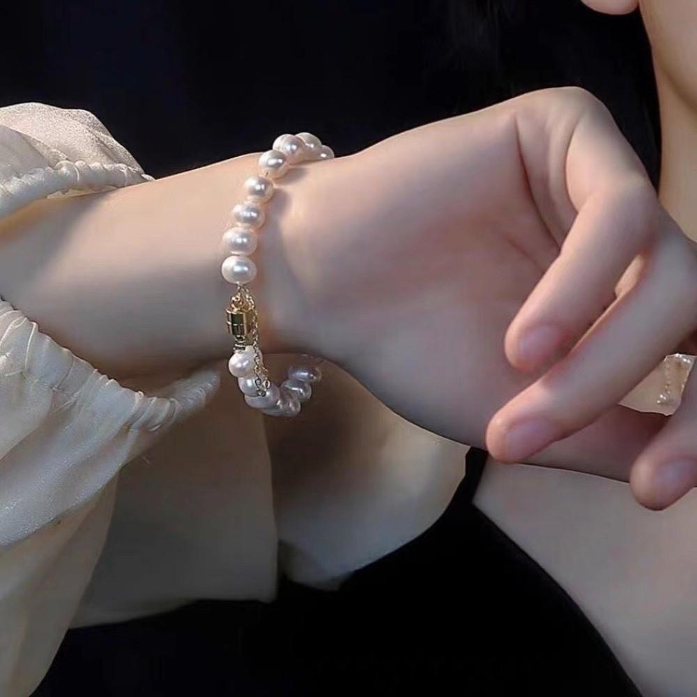Imitation Pearl Pearl Bracelet Jewelry Accessories Luxury Bracelet Chain Bracelet Daily Wear