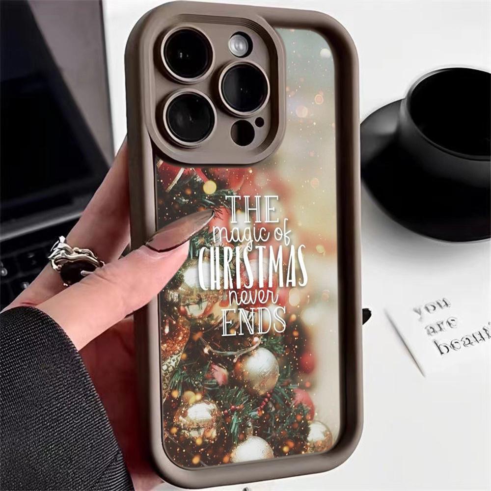 Чехлы для телефонов Ae115 Merry Christmas Happy New Year для Xiaomi 14T 12 11 Lite 5G NE Redmi 13C 14C 9a A3 Note 12 Pro 11s Angel Eye Ladder Protective Cover